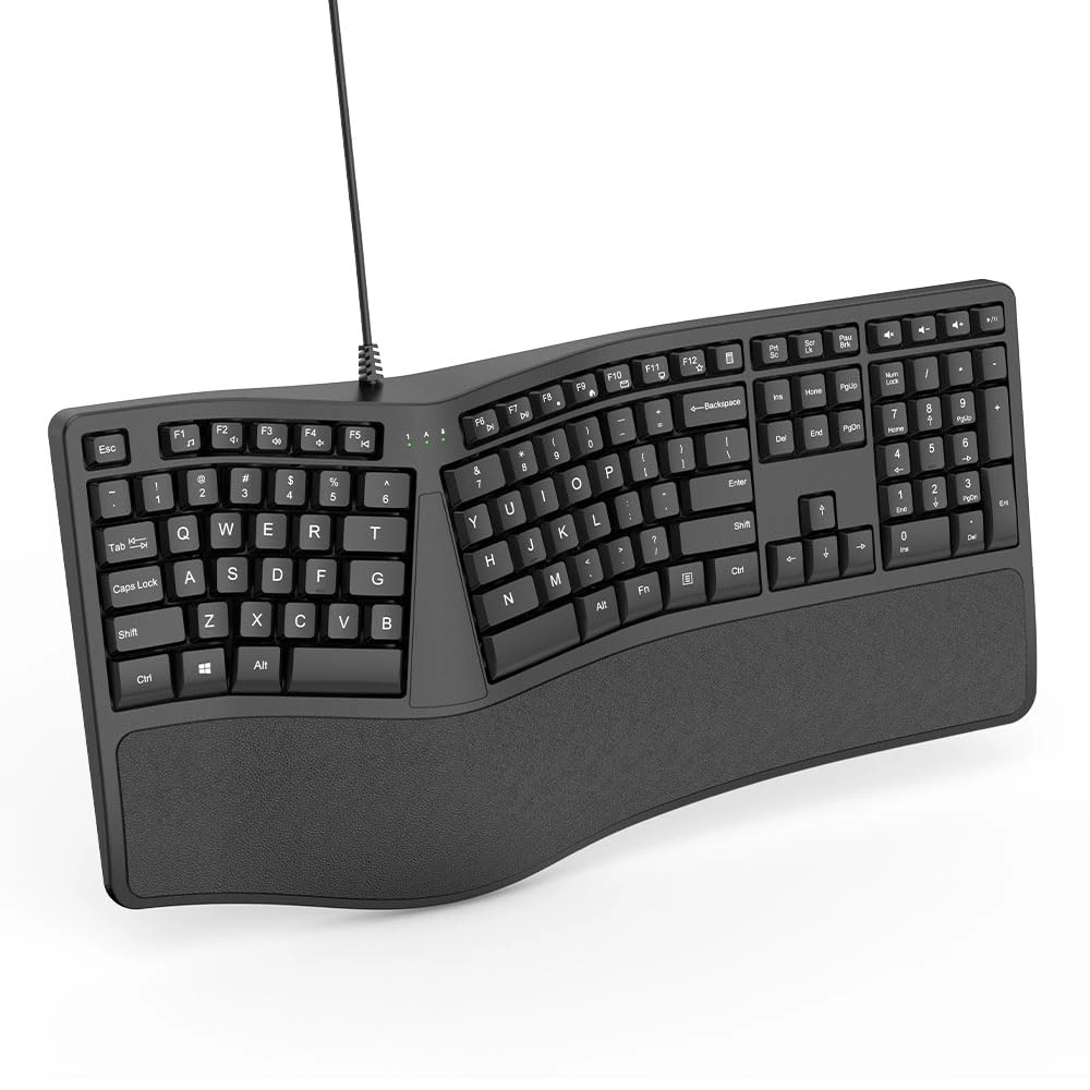 SurnQiee Ergonomic Keyboard - Wired