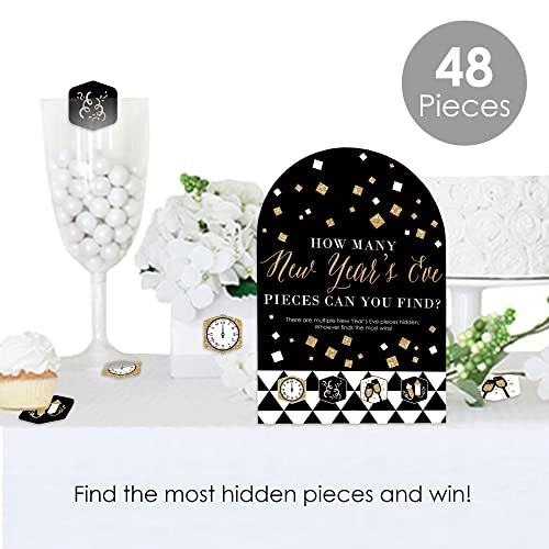 New Years Eve Hide and Find Game - 12 years and up 49 pieces