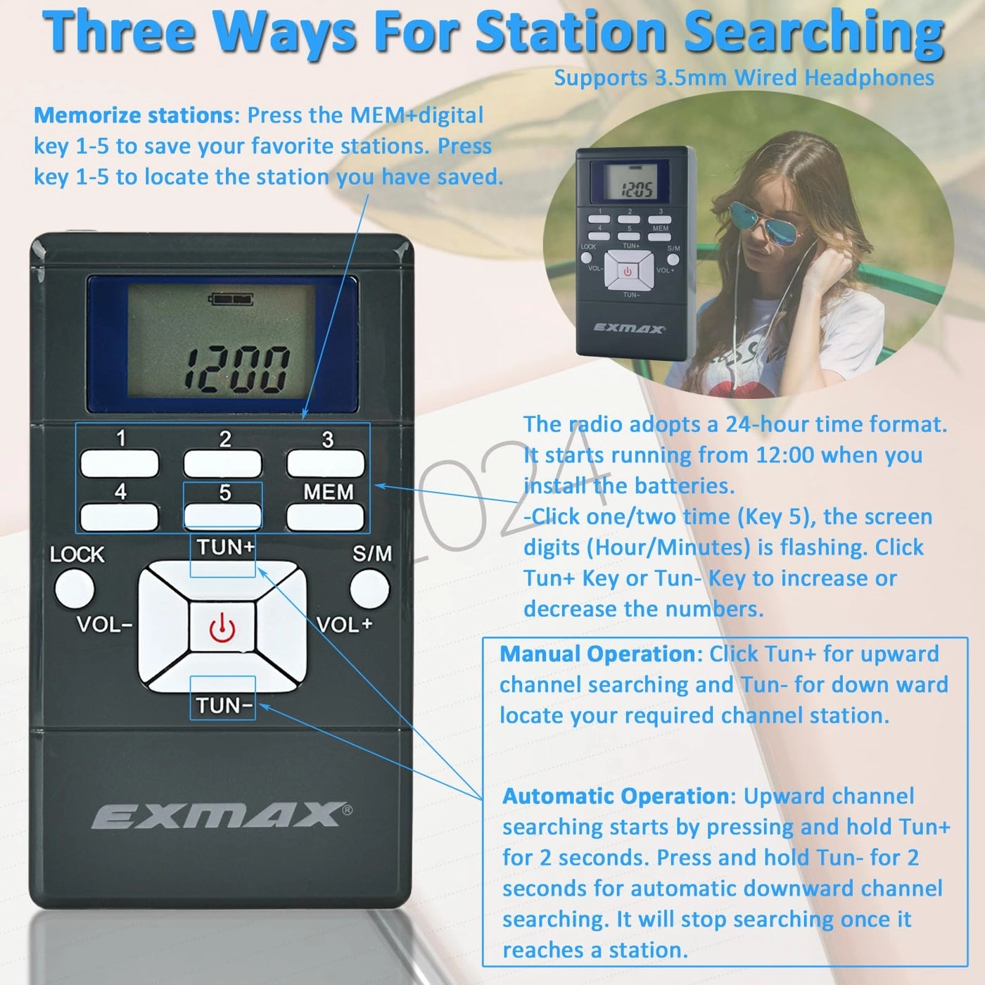 E108 - Portable Pocket Mini