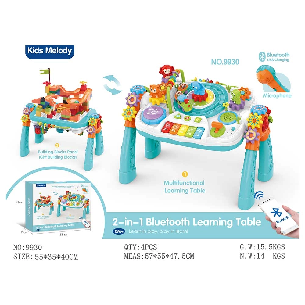 Little Learners Learning Table Musical Toy - 0 months+