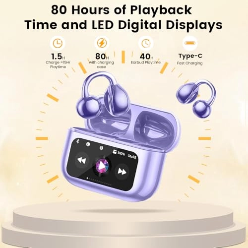 Open Ear Earbuds Wireless Earbud