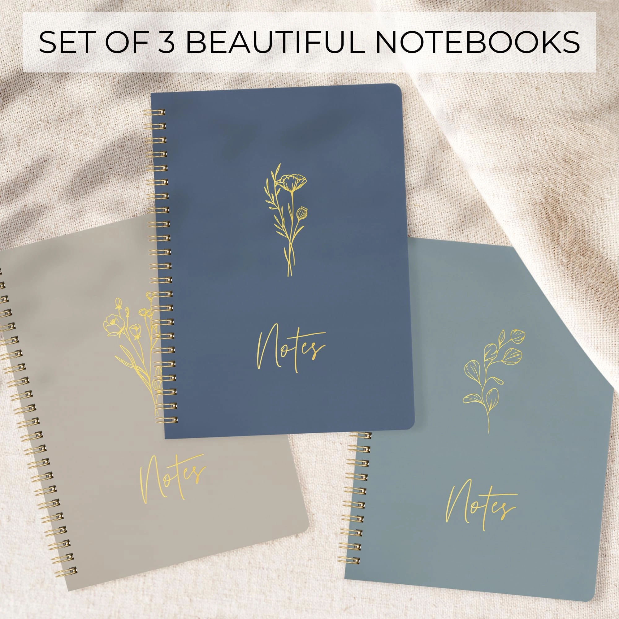 Aesthetic Spiral Notebook Large Spiral - Lined 100 Pages
