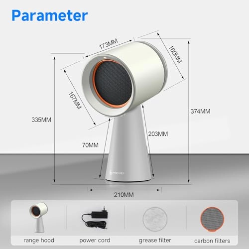 AH003 - 3 Cubic Feet Per Minute 21D x 16.7W x 37.4H centimeters