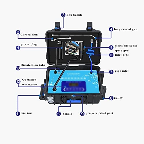 High temperature and high pressure cleaning machine - 90kg