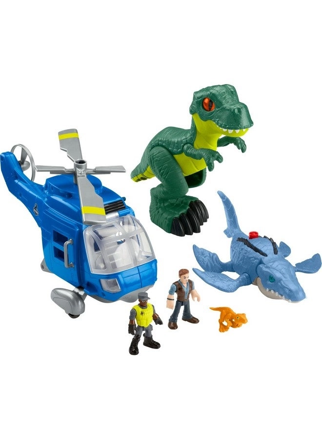 Fisher-Price Dino Chopper - Dinosaur Toys 4 pcs