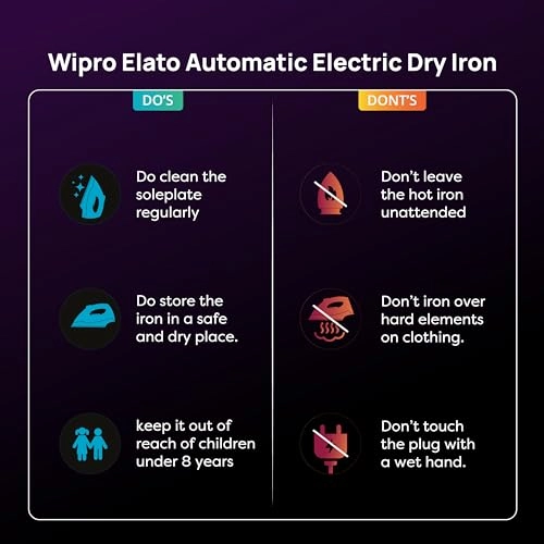 GD203 - 1200W Dry Iron