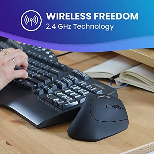 PERIMICE-715 Ergonomic Vertical Mouse - USB