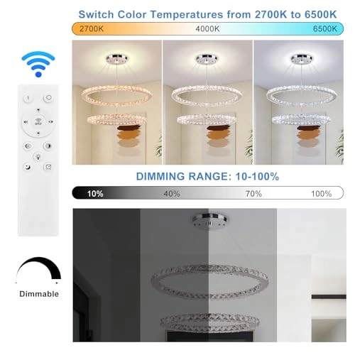 UK-5060Oval-Dimmable - 2500K–6500K Dimmable