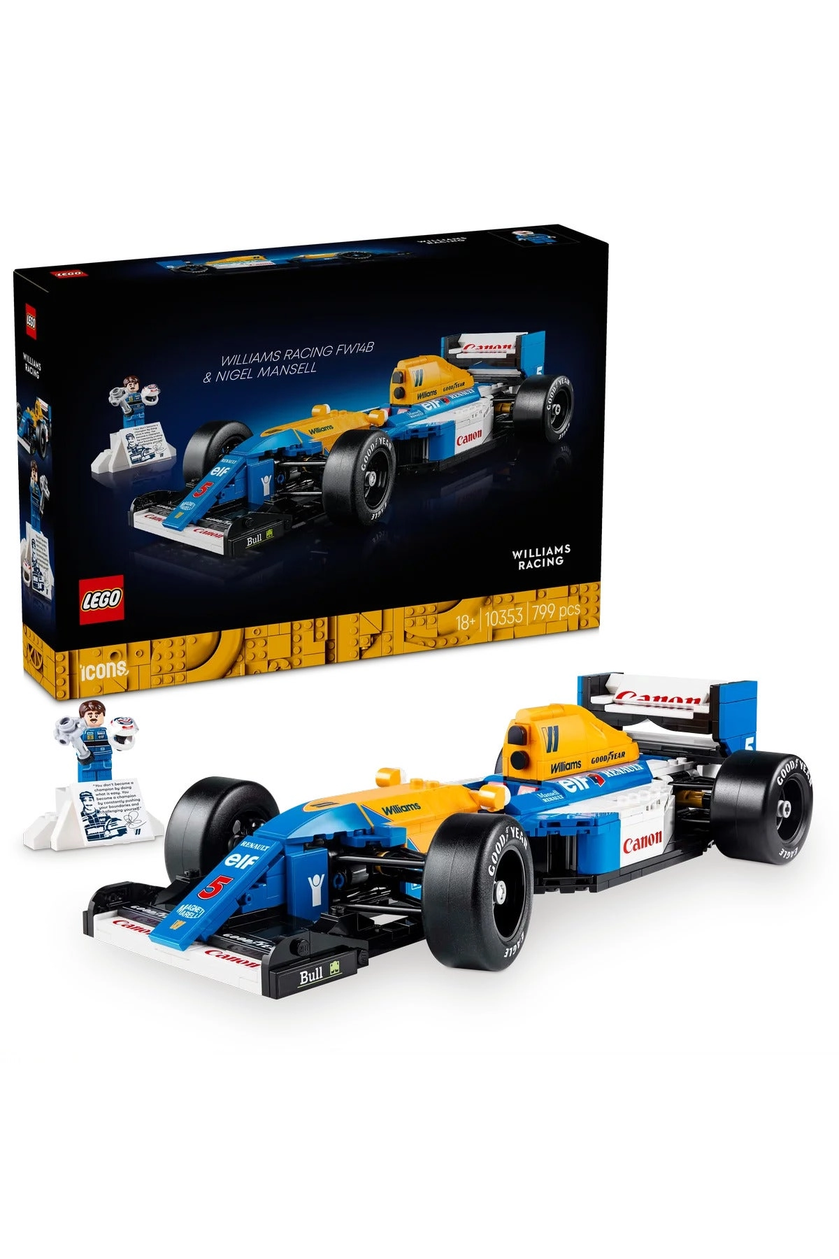 Williams Racing FW14B & Nigel Mansell (10353)