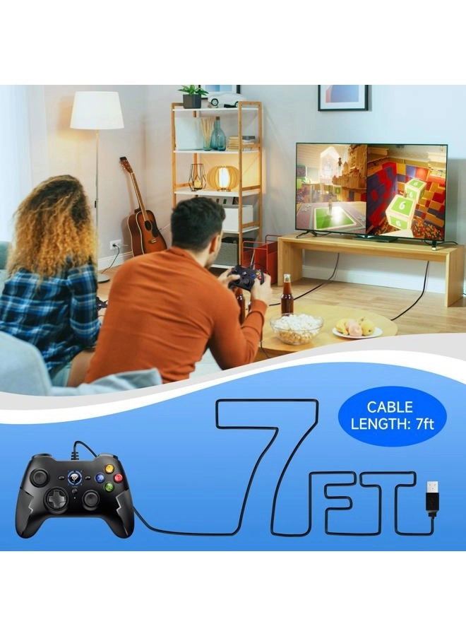 Classic Gamepad 9110 - BLACK PC/Switch/Steam Deck/Android/Laptop/PS3/Android TV BOX