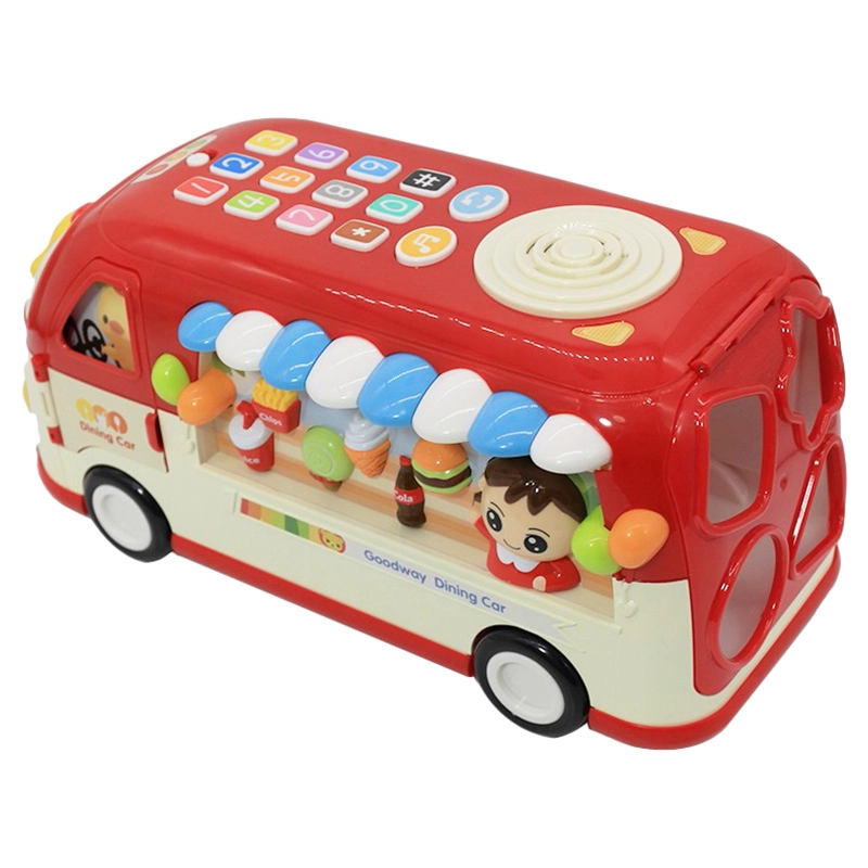 Ice Cream Truck Musical Pretend Play Food Van - Suitable for 18 months and above