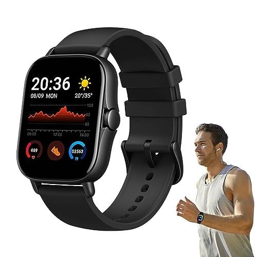 Heart Rate Monitor Watch - 1.75 Inch Touch Screen Heart Rate Blood Pressure Blood Oxygen Monitor
