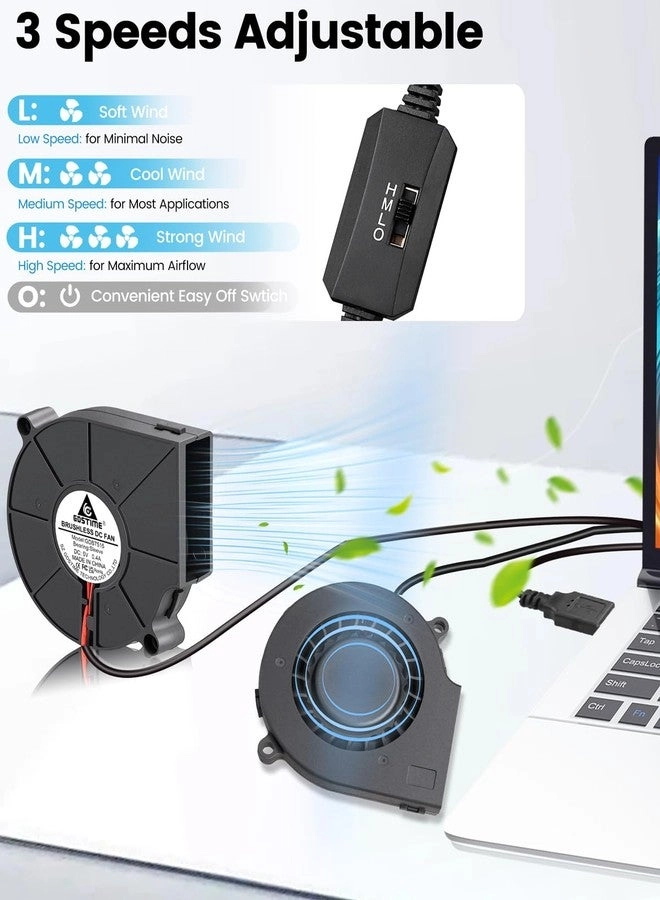 USB Blower Fan - 75mm