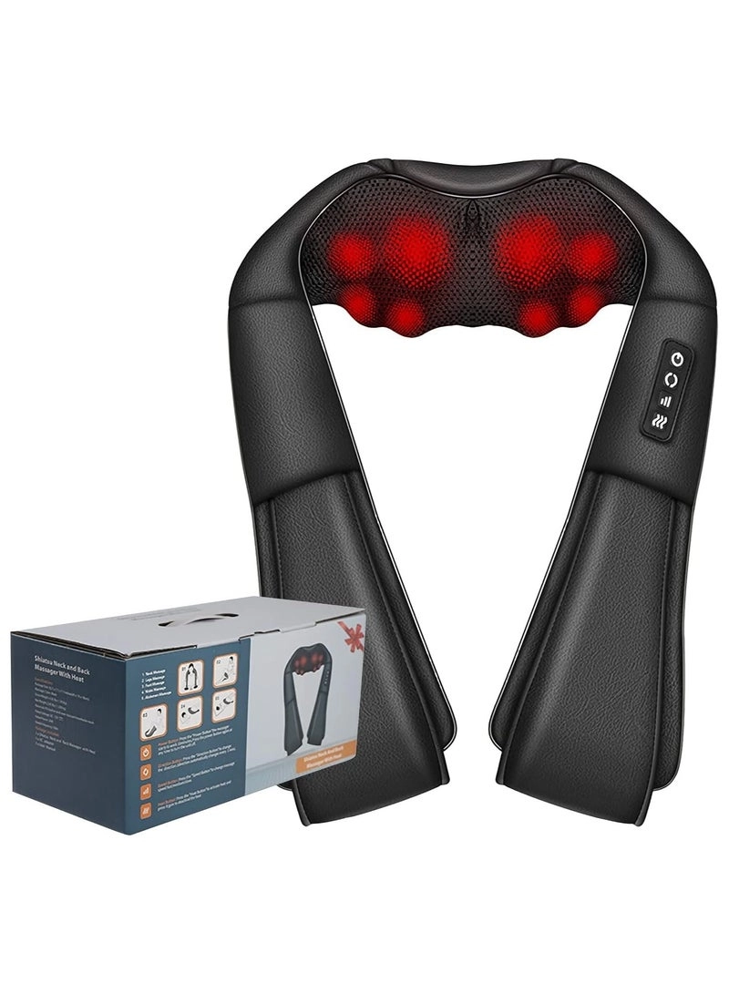 TechTree 714131863365 Shiatsu Massager - 16 Nodes Heating