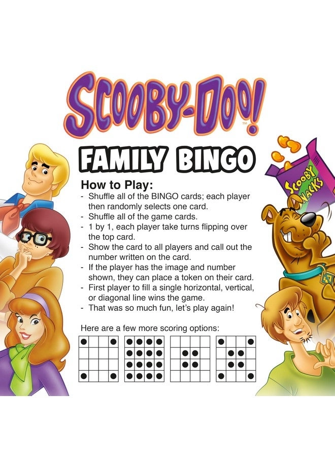 Scooby-Doo! Christmas Family Bingo