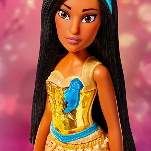 Pocahontas Fashion Doll - Long Black Hair Royal Shimmer Ages 3+
