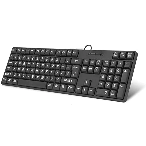 Large Print Keyboard - Wired