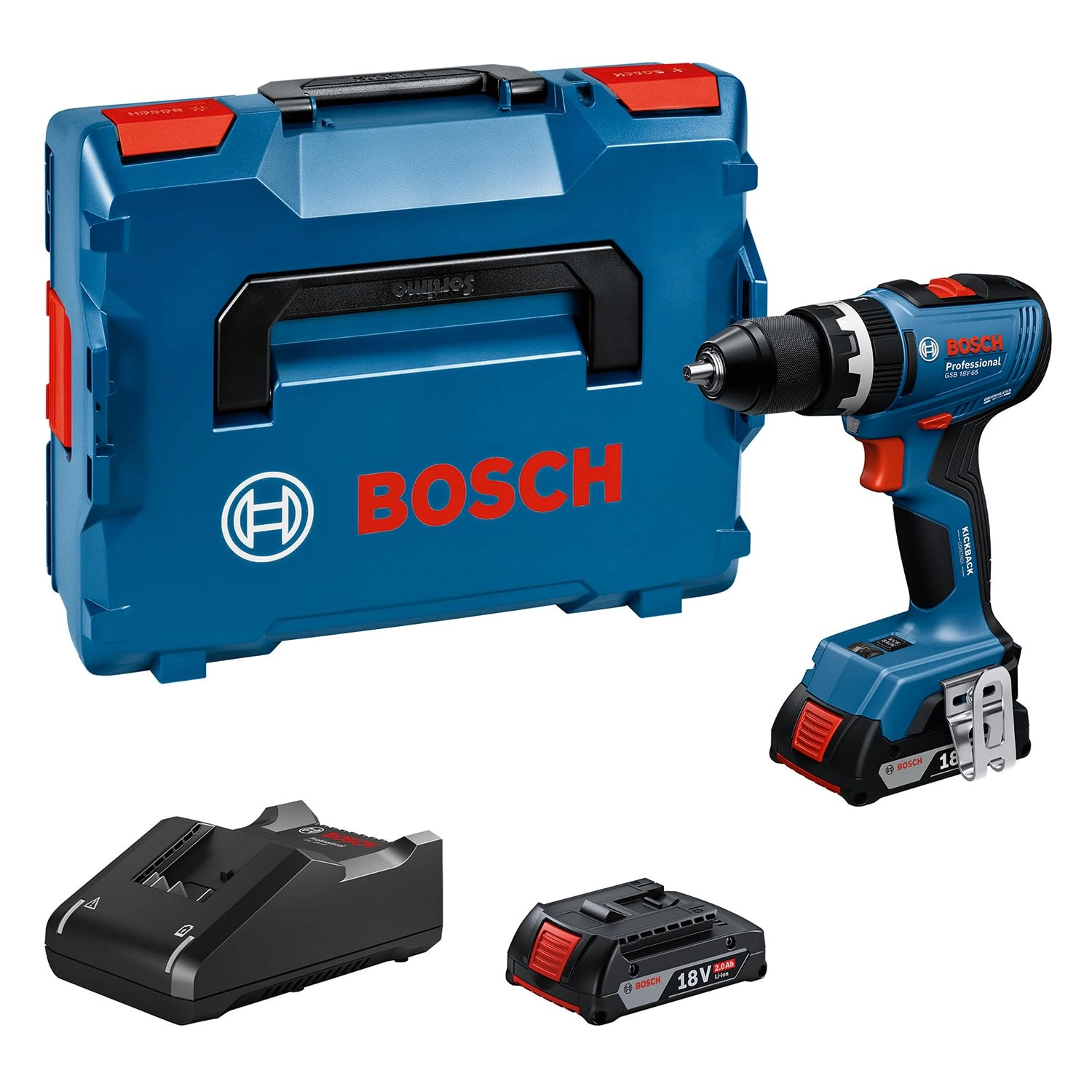 Bosch GSR 18V-65 - 2.0Ah