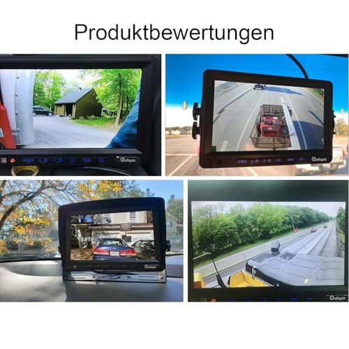 Reversing Monitor - 7" 1080P + Rear View Camera - IP69 Waterproof CCD