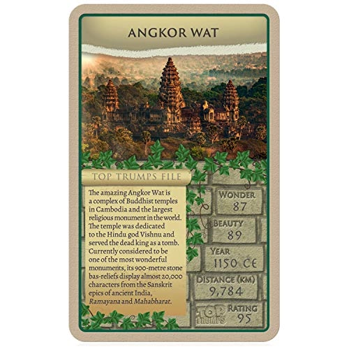 Top Trumps: Wonders of The Ancient World - Card Game