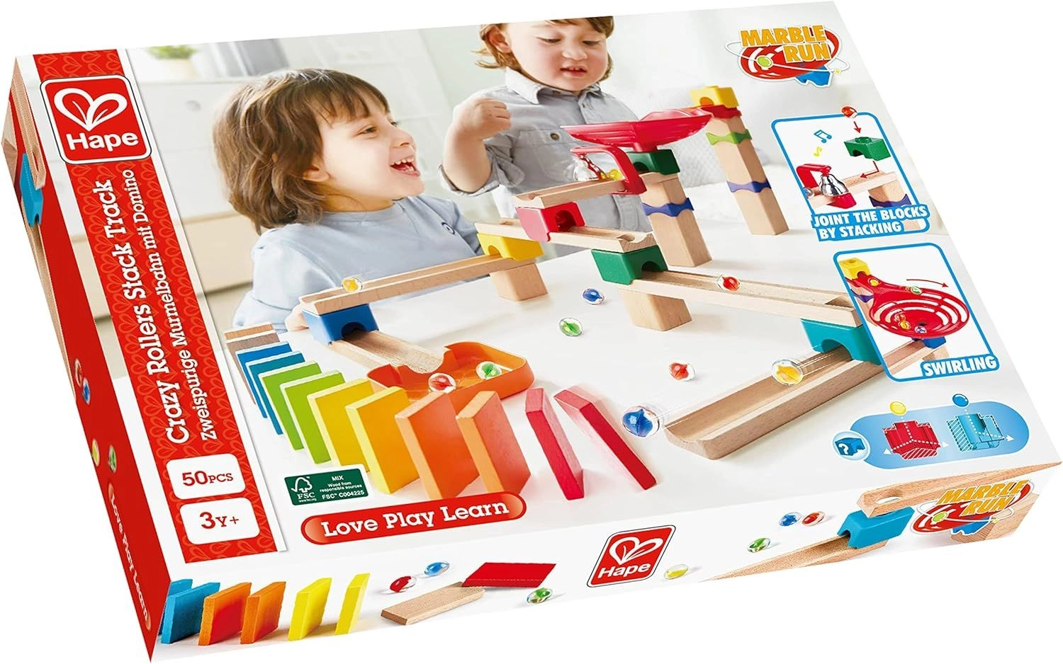 Crazy Rollers Stack Track - 3 + 50 pieces