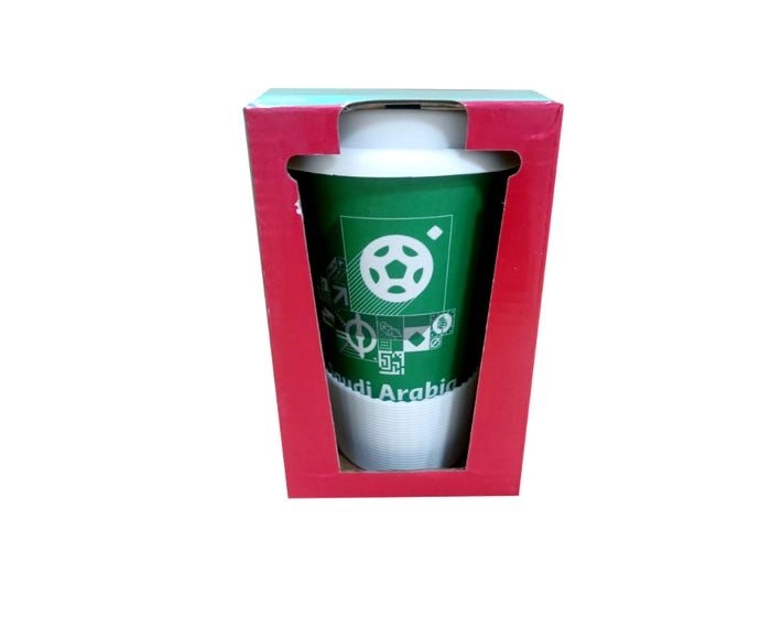 Country Reusable Mug Saudi Arabia - Green