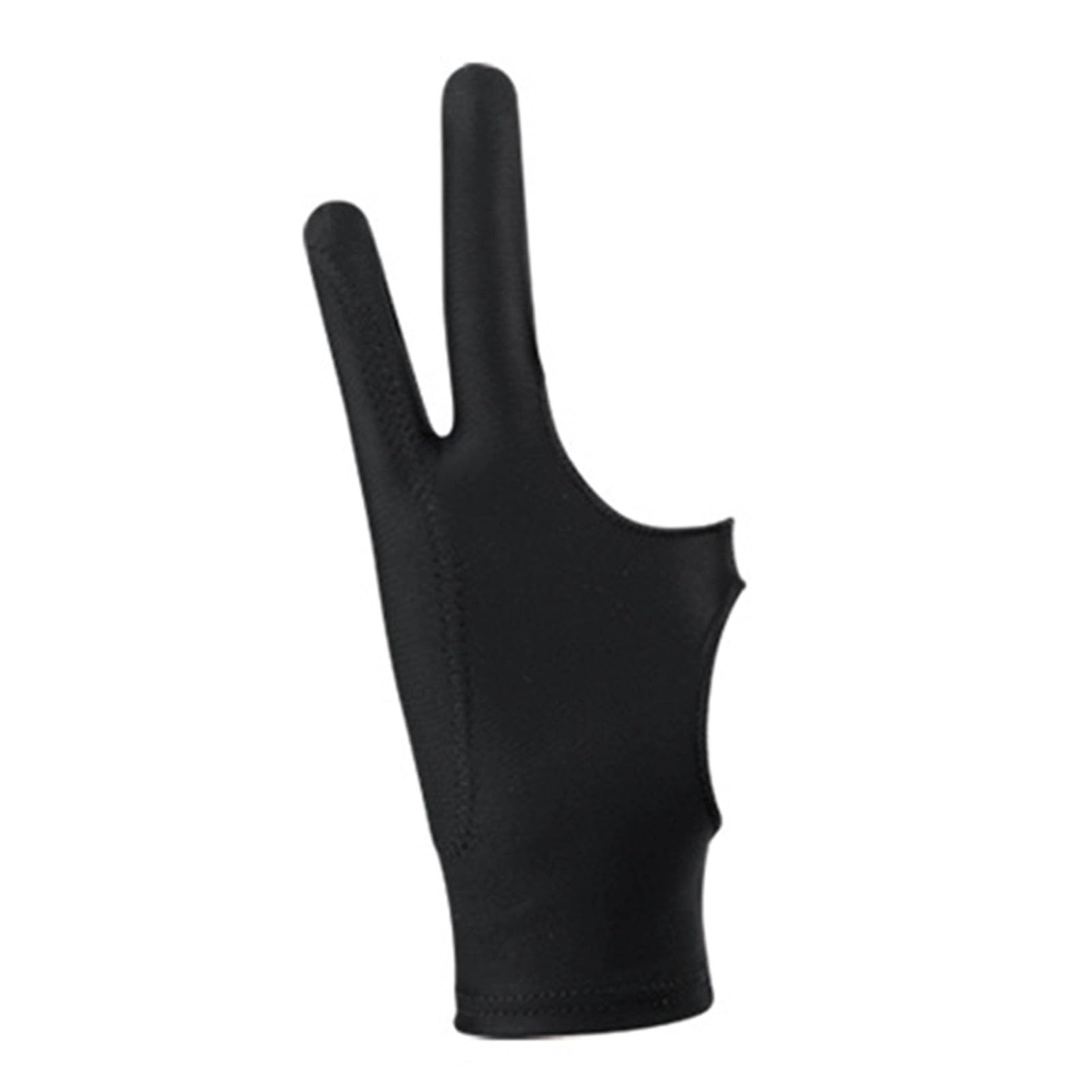 Cyrank Tablet Drawing Glove - Two Finger Black L