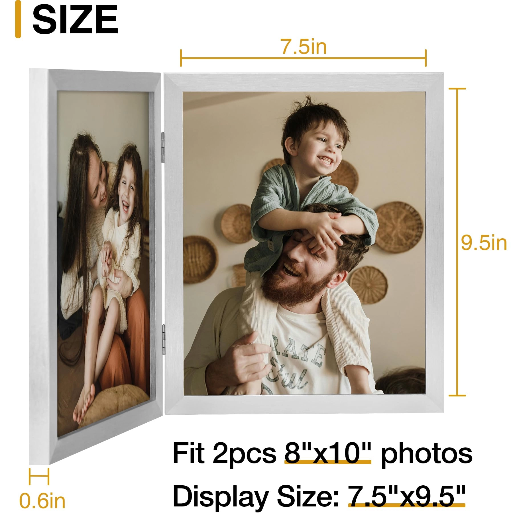 Picture Frame - 8x10 Double