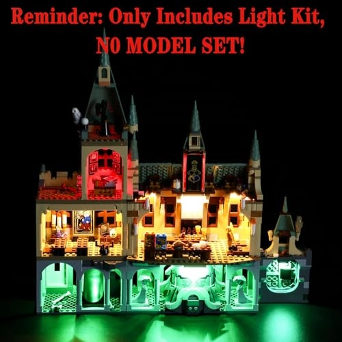 LED Light Kit Compatible with LEGO 76389 Hogwarts House of Secrets - Harry Potter