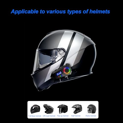 8yad5gb46k - Helmet Headset 500mAh 40 hours