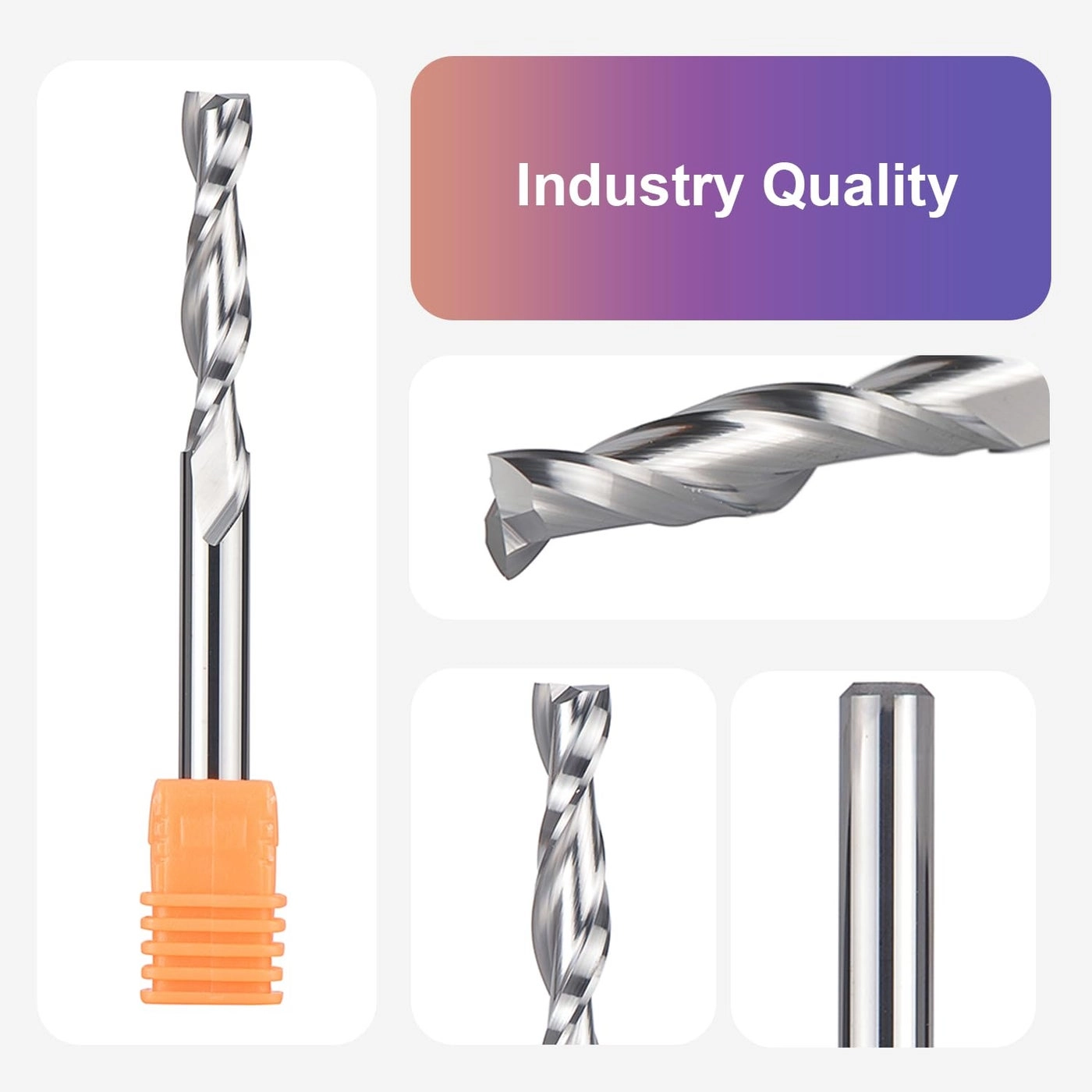 Spiral Router Bits - 1/4 inch 1/4 inch