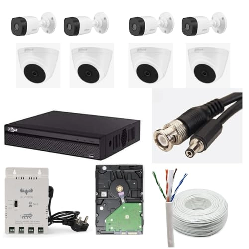 1080p HD Camera - 8 + 8CH DVR + 1TB Hard Disk