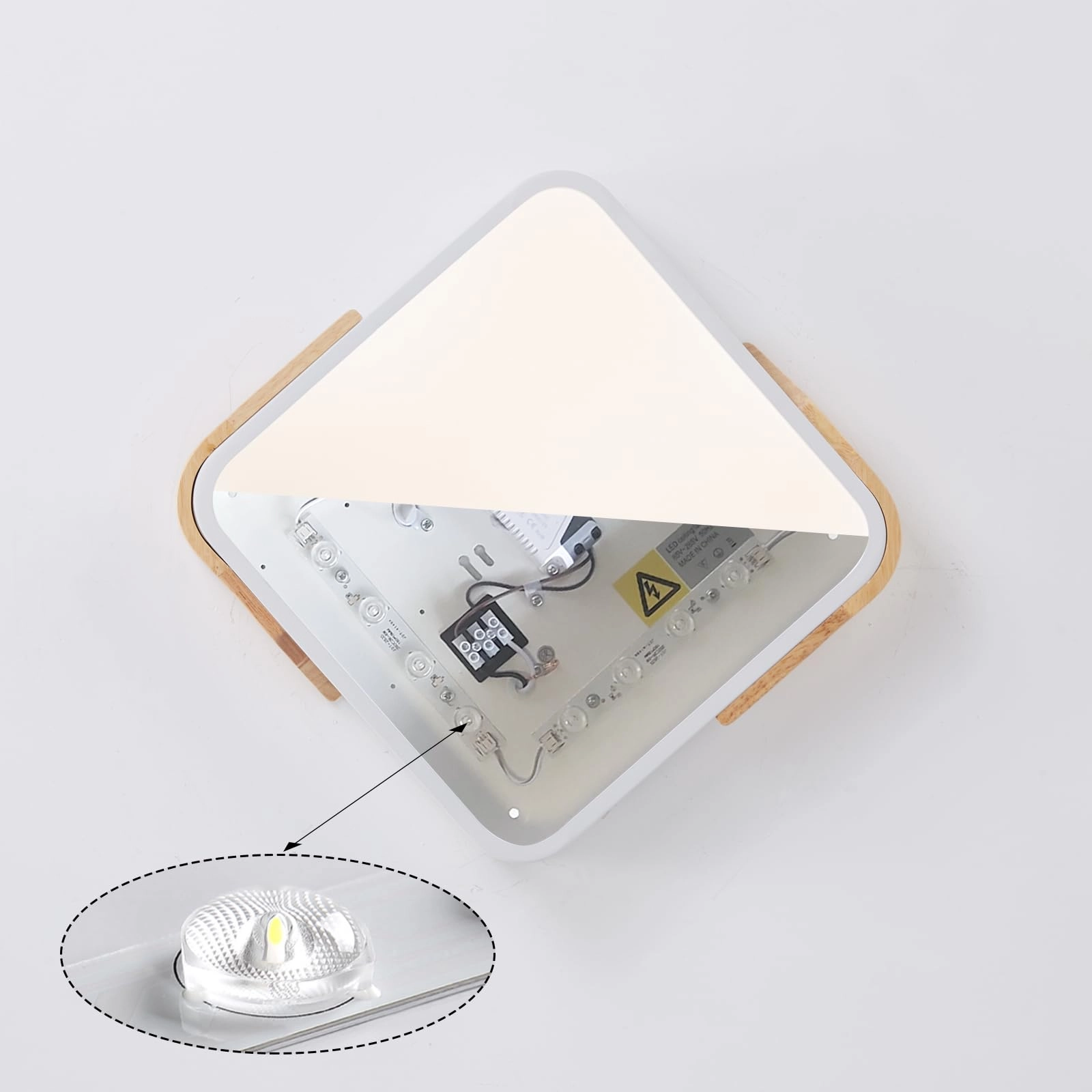 Flush Ceiling Light - 6000K 4000K 3000K Dimmable