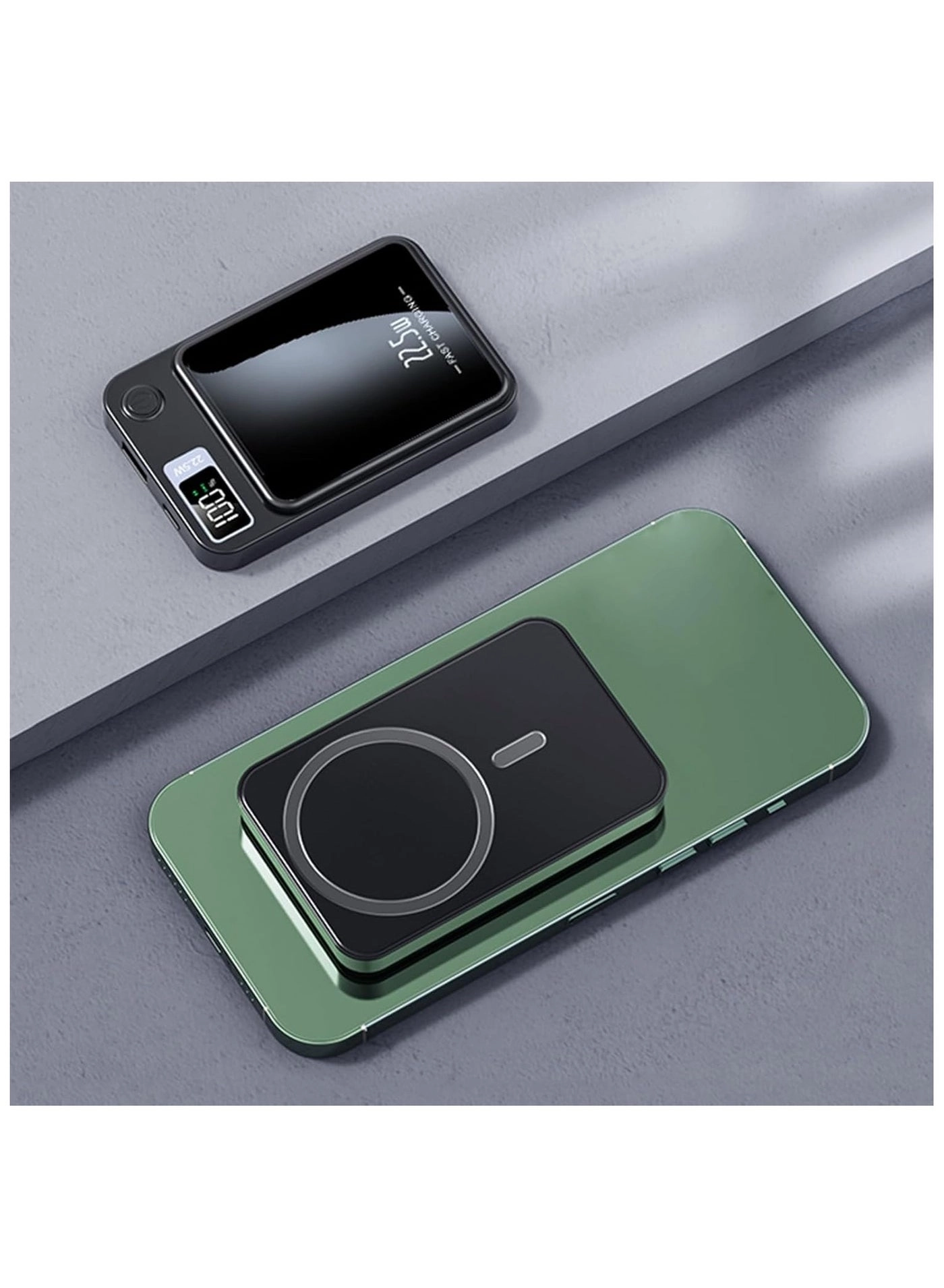 Magnetic Power Bank - 10000mAh 22.5W Fast Charge