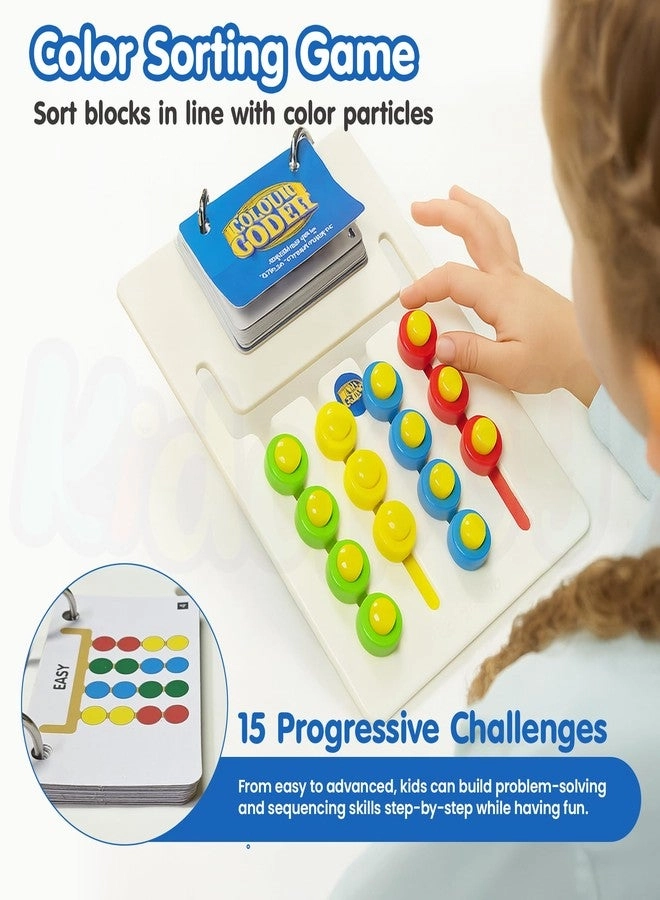 Montessori Slide Puzzle - 4-8 Years