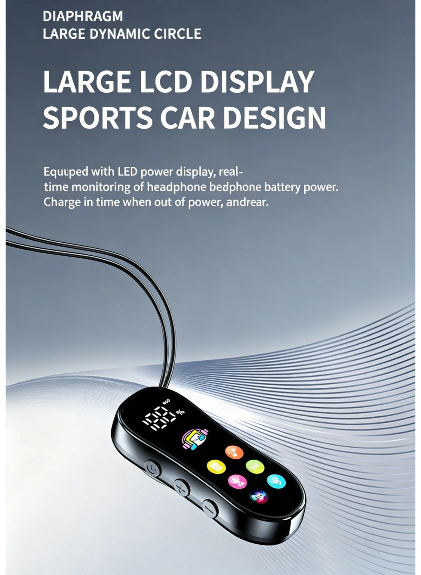 Bluetooth 5.4 Clip-on Wireless Headphone