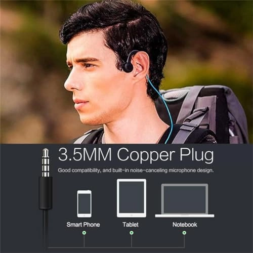 Bone Conduction Headphones - Wired Headphone