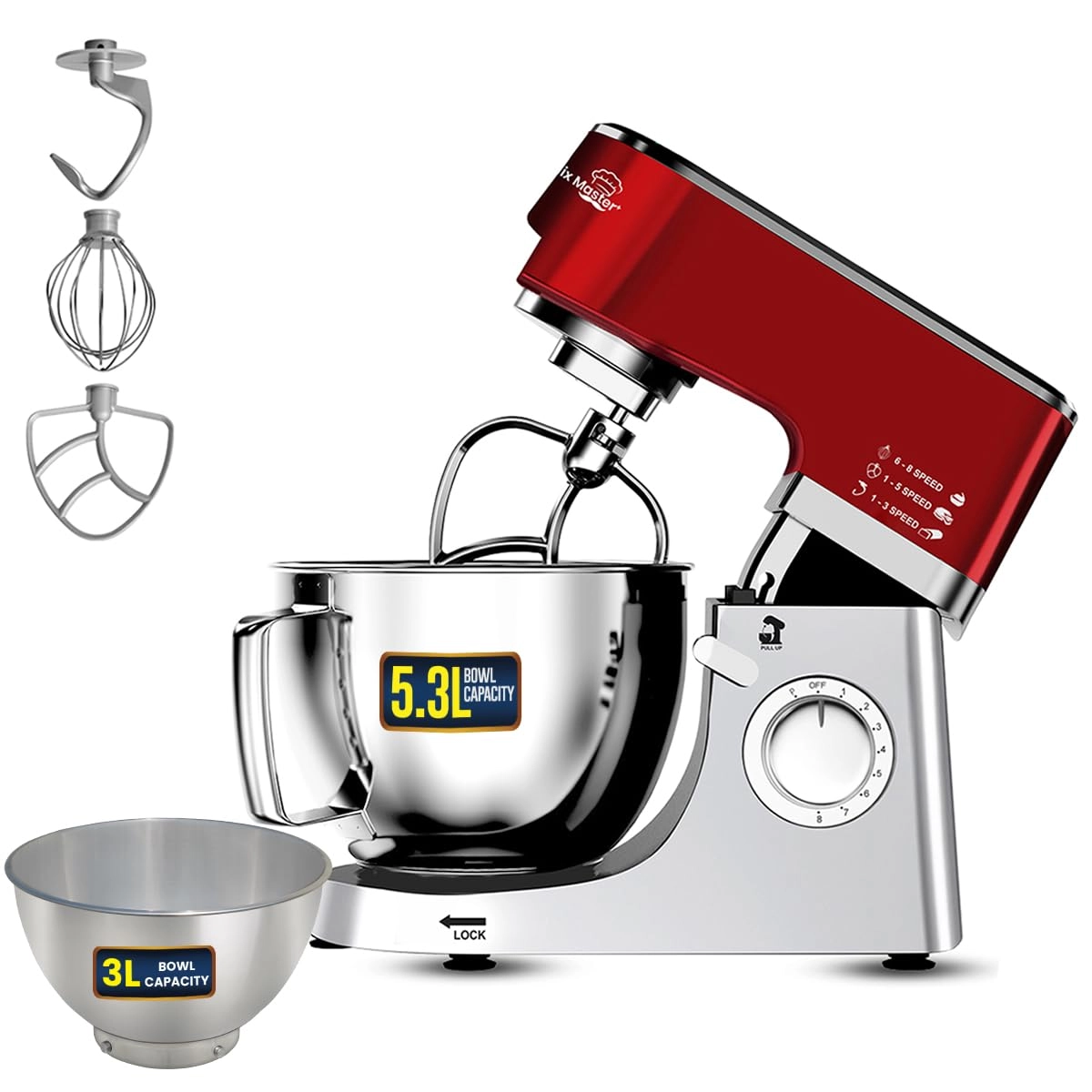 Tuareg Marketing Pvt. Ltd. Mix Master Plus - 5.3L 1500W