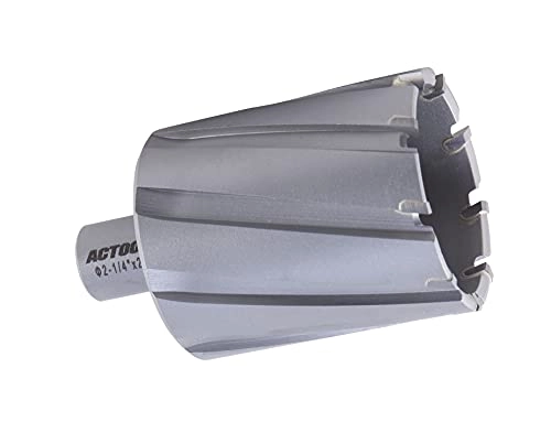 TCT annular cutter - 2-1/4'' steel stainless steel titanium hardened steel rail steel