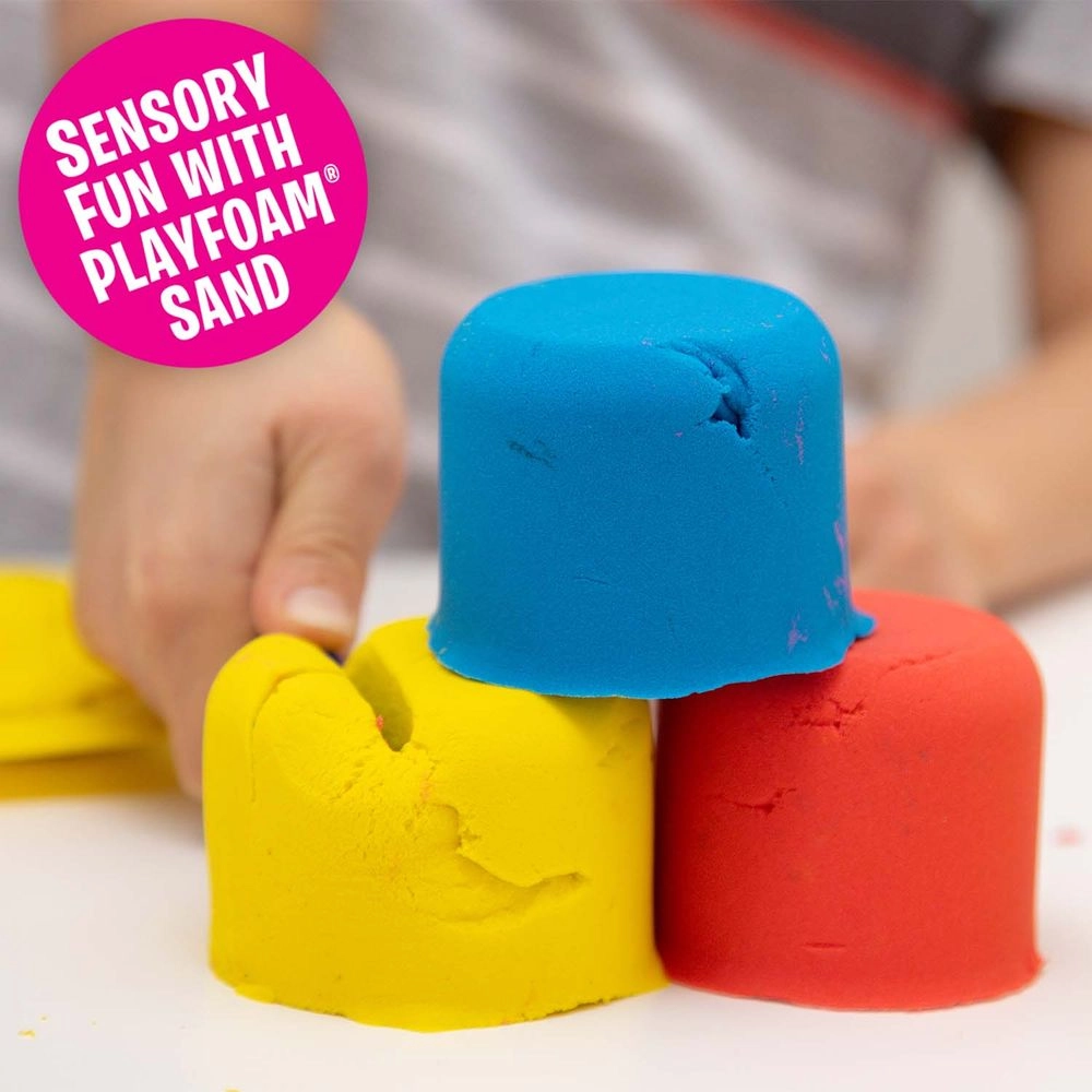 Playfoam Sensory Play Sand - Suitable for 3 years & above 8 pieces
