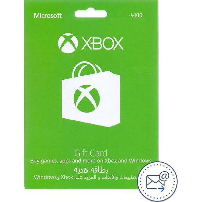Microsoft Xbox Live Payment and Recharge Card - SAR 100