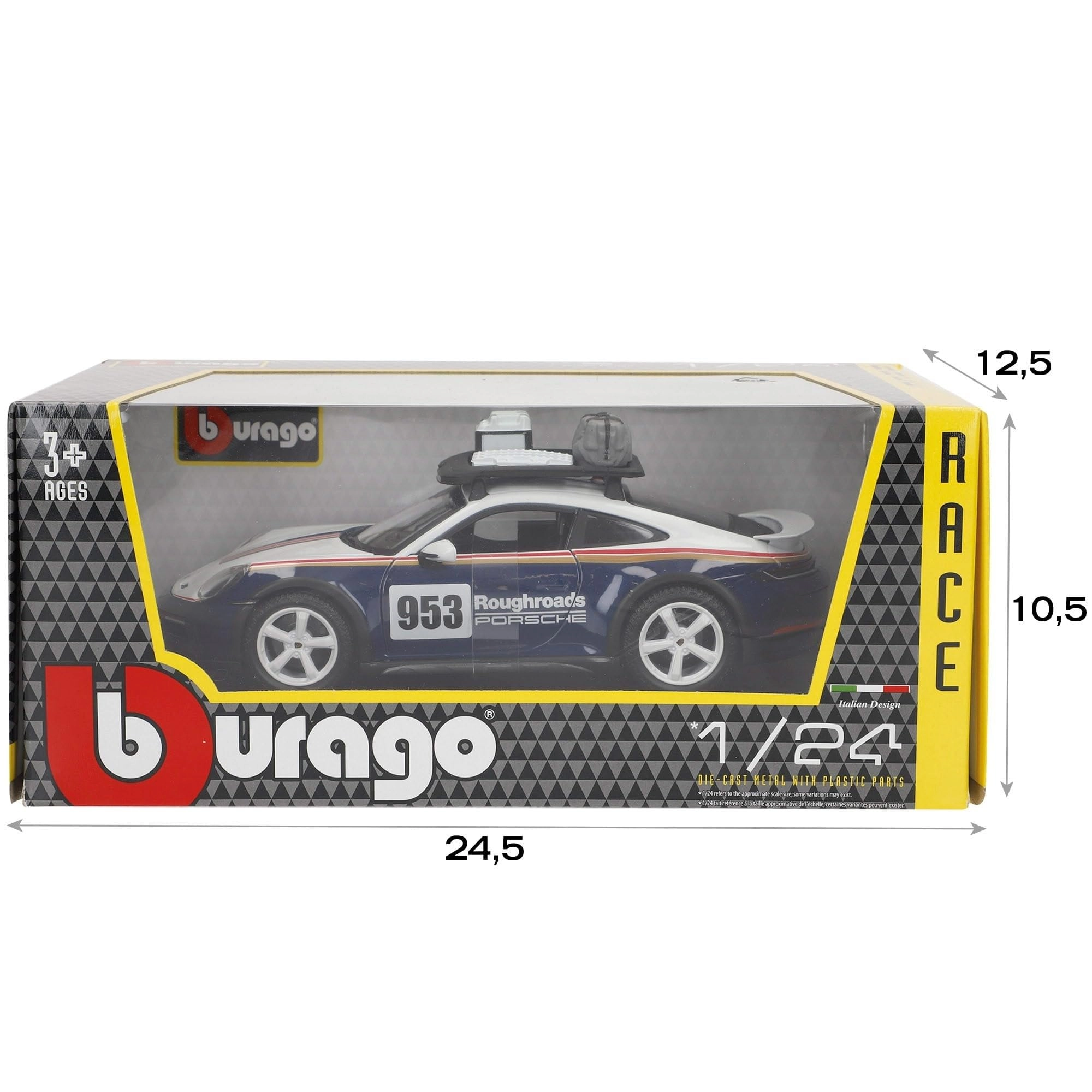 Porsche 911 RSR LM 2020 - 1:24 Die-cast metal