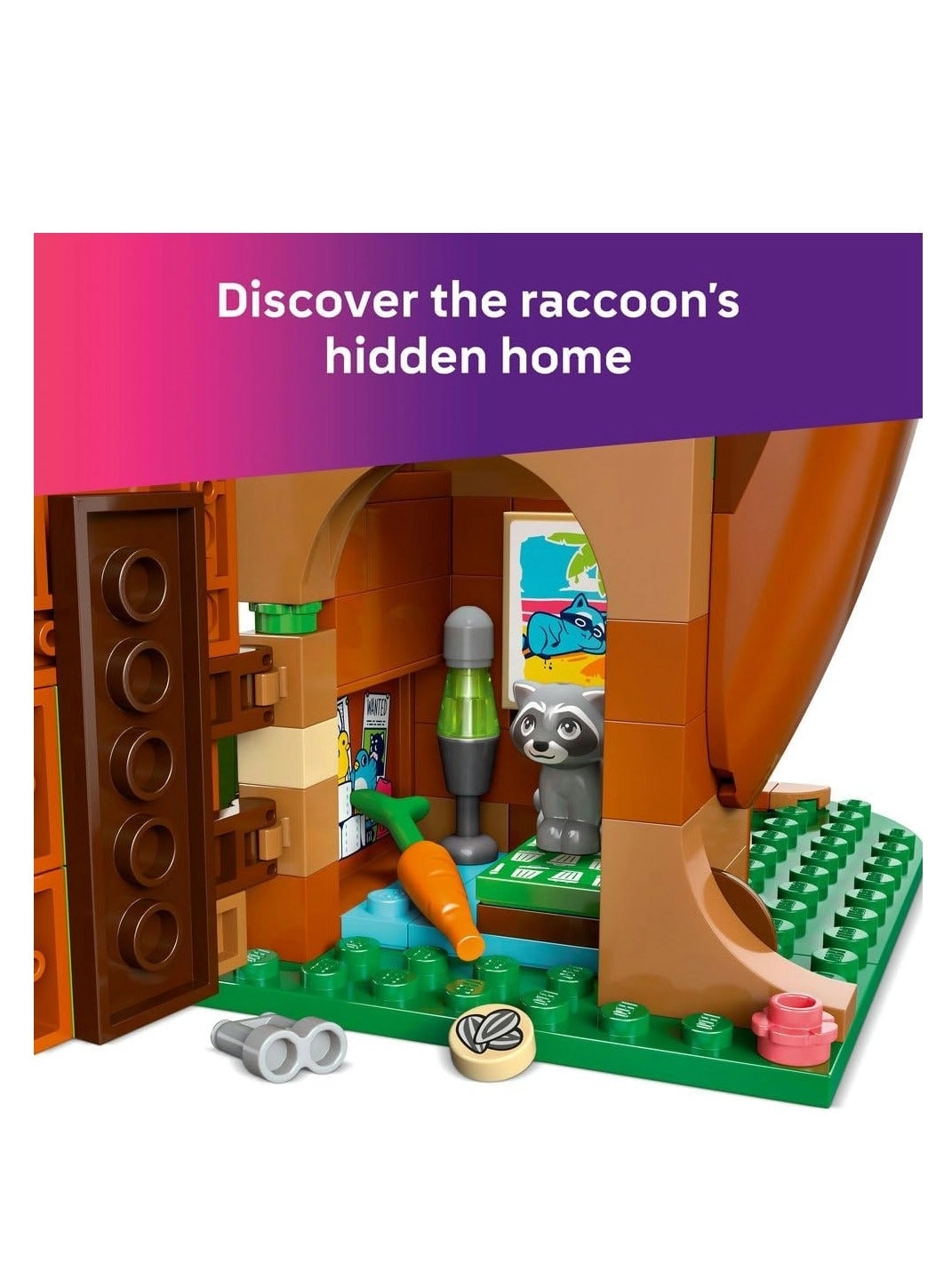 LEGO Friends Friendship Tree House Hangout (42652) - 4 Minidoll 2 Animal Figures