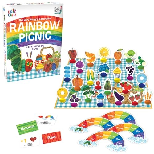 The Very Hungry Caterpillar Rainbow Picnic Game - 3 years and up
