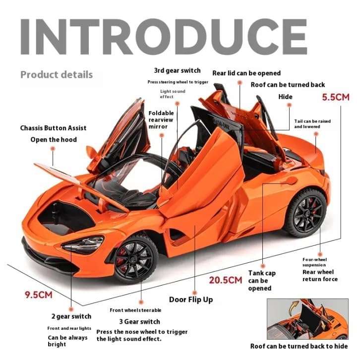 Mclaren 720 - 1:24