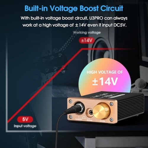 U3 PRO - 1500mW 18-600Ω 3.5mm & 6.35mm