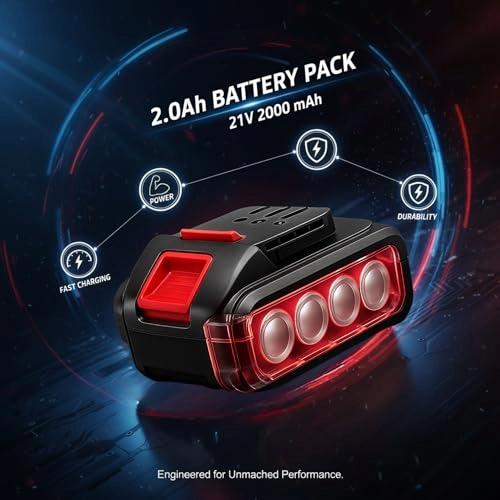 21V Cordless Drill - 2.0Ah