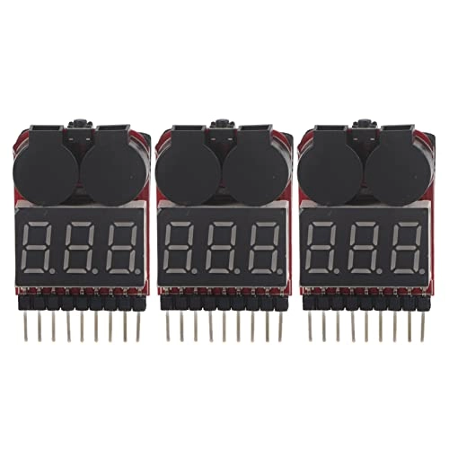 RC 1S-8S LIPO Battery LED TAR ALARM DENETER