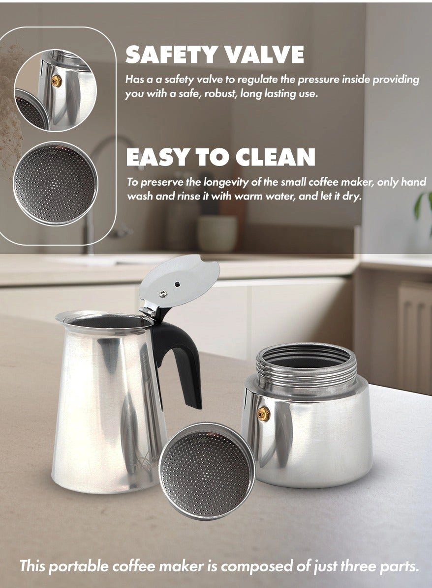 ANY8681126433853 - 200 ml Stainless Steel Induction-Compatible