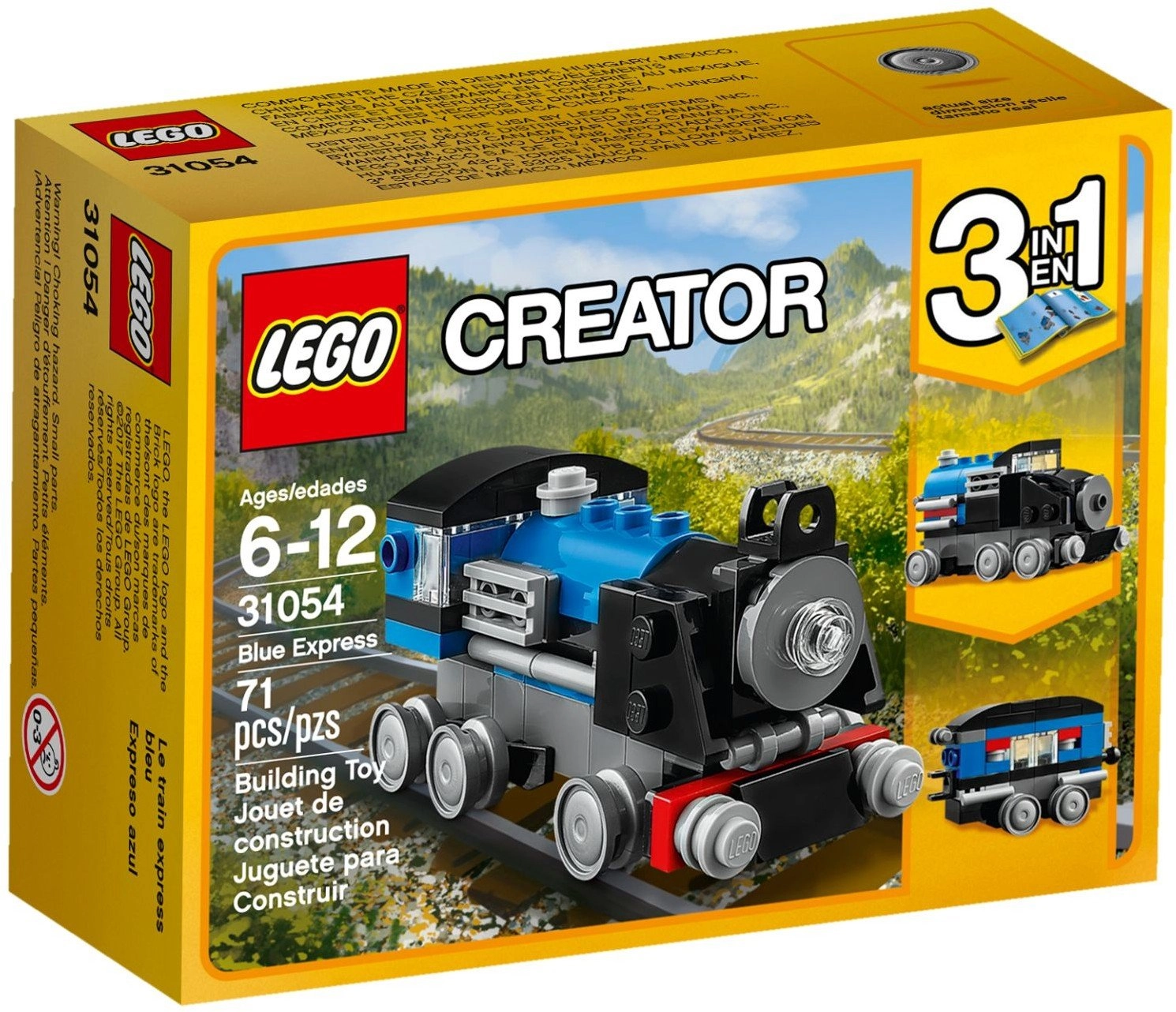 LEGO Creator Blue Express (31054) - Multi-Colour 3-in-1